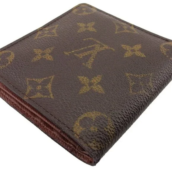 LOUIS VUITTON Bifold Billfold Monogram Authentic Used